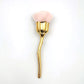 Cleaning Brush - Pink Rose Soft Brush - Suitable for acrylic nail art, manicures, cleaning fabric and can also be used for cutting nails and cleaning makeup brushes, etc. (Pink)