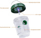 2-pack solar-powered wasp traps - Hanging wasp traps for outdoors - Suitable for wasps, hornets, bumblebees, etc. outdoors - With UV-LED light