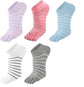 Teensokken - Split-toe socks - 5 pairs - Ladies - Running - Five-Toe socks - Sport - Walking - Pink, Purple, Grey, White, Blue