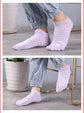 Teensokken - Split-toe socks - 5 pairs - Ladies - Running - Five-Toe socks - Sport - Walking - Pink, Purple, Grey, White, Blue