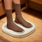 Foot warming cushion - Electric foot warming cushion - Foot warmer - 3 temperature settings - Built-in 6 manual massage heads - Suitable for home, office and dormitories - Warming cushions (green)