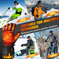 Gloves - Warm winter gloves - Rechargeable heated gloves - 3 heating settings, 360° heating - Touchscreen, waterproof/windproof - Winter ski/cycling/hiking gloves (unisex)