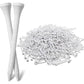 Golf Tees - Wit - Wooden - 50 Pins