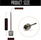 Ball pump needles - 3-pack - Durable stainless steel needles - Ball pump needles - Pump needles for football, basketball, volleyball and all sports balls