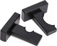 Display standard - Black - Baseball bat display standard - Baseball bat holder - Wall mounting - Horizontal baseball bat standard - Baseball bat holder - 2 pieces - Black