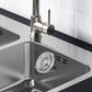 Sponge Holder - Stainless Steel - Magnetic - Kitchen Sink Sponge Drying Rack - 1 piece - Easy to install - No drilling required - Suitable for kitchens and bathrooms