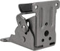 Table hinge - Folding hinge - 0-90 degree foldable - 8-pack - Lockable hinge - Lockable extension support bracket - with 64 screws, black