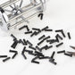 Bike Cable End Caps - 50 Pieces - Black - Bike Cable End Caps - Brake and Gear Cable Tips for Bikes