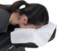 Disposable pillowcase - U-shaped pillow - 35*42cm - White - 100 pillowcases - Ultra soft - Anti-slip layer - Massage head support cover - Suitable for massage beds and chairs