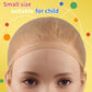 Wig Cap, 4PCS HD Wig Cap or Kids, HD Caps or Wigs Light Brown, Nylon Wig Caps or Kids, Stocking Caps or Wigs, Transparent Invisible Wig Cap or Halloween. Small Wig Cap or Kids, Baby.