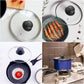 4 Pcs Universal Pot Lid Knobs, Pot Lid Handle Replacement, Pot Cover Knobs, Universal Kitchen Bakelite Top Replacement or Pots and Pans Saucepan Casserole Glass Handles(Black)