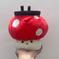 Red Mushrooms Chalk Bag Rock Climbing Equipment