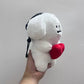 Puppy Hold Heart Chalk Bag Rock Climbing Equipment