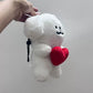 Puppy Hold Heart Chalk Bag Rock Climbing Equipment