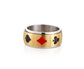 Spinner Playing Card Ring Stainless Steel Anxiety Fidget Lucky Poker For Men Women Rotating Finger Rings Punk Jewelry 9