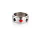 Spinner Playing Card Ring Stainless Steel Anxiety Fidget Lucky Poker For Men Women Rotating Finger Rings Punk Jewelry 9