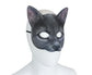 Cat Mask Animal Half Face Mask Costume Masquerade Party Decor Halloween Novelty Costume Party