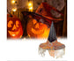 Fashion Reusable Cloth Halloween Babies Wizard Hat For Party Decor-Black