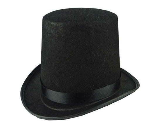 Unisex Halloween Headgear Spooky Skull Artificial Simulation Terror Headwear Prop Long - Black Hat