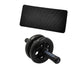 Abdominal trainer AB abdominal roller for training - abdominal muscle trainer / fitness strength training roller with knee pad