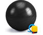 Anti-Burst Exercise Ball, Fitness & Yoga Ball Supports with Quick Pump for Gym, Chair - Diameter 65 cm