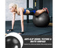 Anti-Burst Exercise Ball, Fitness & Yoga Ball Supports with Quick Pump for Gym, Chair - Diameter 65 cm