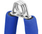 Hand Grip Strengthener,Develop Hand and Forearm Grip Strength for Peak Performance in Sports. Perfect Equipment for Gyms - Bonus Foam Sleeves - Blue