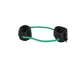 Leg Resistance Band Exercise Cord with Non-Slip Padded Ankle Cuffs - Green