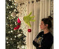 Grinch Christmas Home Decoration Furry Green Arm Head Xmas Tree Ornament - Arm