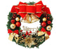 Creative Christmas Door Wreath Christmas Garland Wreaths 30cm