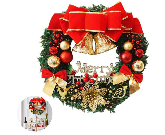 Creative Christmas Door Wreath Christmas Garland Wreaths 30cm