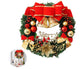 Creative Christmas Door Wreath Christmas Garland Wreaths 30cm