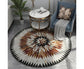 Round Shape Waterproof Non-slip Living Room Bedroom Floor Rug Carpet Blanket