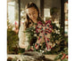 Fall Bow Wreath Thanksgiving Wreath Burlap Bow Fall Orange Pumpkin Wreath Bow Decor Buffalo Plaid Bow Tree Topper for Indoor Outdoor 1PCS