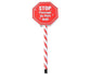 Christmas Garden Stop Sign Solar Energy Garden Decoration Garden Stake Creative Courtyard Landscape