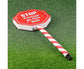 Christmas Garden Stop Sign Solar Energy Garden Decoration Garden Stake Creative Courtyard Landscape