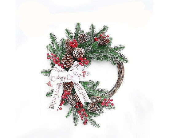 Christmas Wreaths Front Door Artificial Christmas Wreath