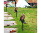 Garden Solar Lights Outdoor Decor- Resin Owl Solar LED Garden Lights-Waterproof, Energy Saving- Owl Shape with Stake for Garden Lawn, Yard Art, Pathway