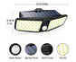 Solar Light Outdoor Garden LED Garden Light-100 LED Path Light-Outdoor Landscape Lawn