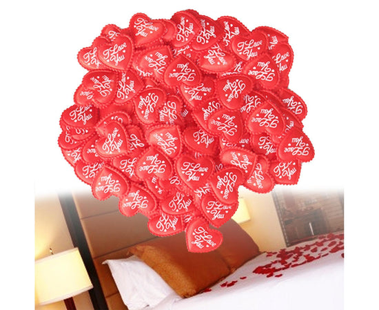 Sponge Heart Shaped Confetti Throwing Petals Wedding Valentine Gift Home Decor - Pink