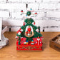 Christams Music Box Xmas Tree Santa Claus babies Wind Up Toys Ornaments Decoration - Trojans Music Box