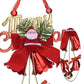 Christmas Decoration bells hanging, ornaments for front door, Christmas decorations