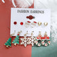 Christmas Earrings for Women Cute Party Jewelry Xmas Gifts for babies Teen Girls