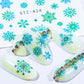 Christmas Nail Sticker New Year Water Decals Christmas Decoration Patch Watermark Nail Art Decoration