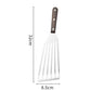 Heat Resistant Fish Spatula - Stainless Steel Metal Spatula for Non-Stick Pans - Premium Spatula