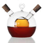Two-in-one oil pot, sealed glass oil control pot-ball type