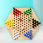 Chinese Checkers Wooden Building Board Games for babies Classic Set Halma Halma Family Strategy Pieces