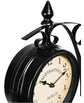 Wall Clock Wrought Iron Garden Clock Station Clock 2-sided Handmade Grand Central Terminal New York
