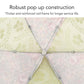 Mesh Food Cover Foldable Pop Up Food Cover Net Floral Print Food Tent for Home Outdoor Picnic Purple