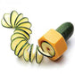 2pcs Creative Kitchen Gadget Spiral Cucumber Slicer Nut Shape Vegetable Cutter